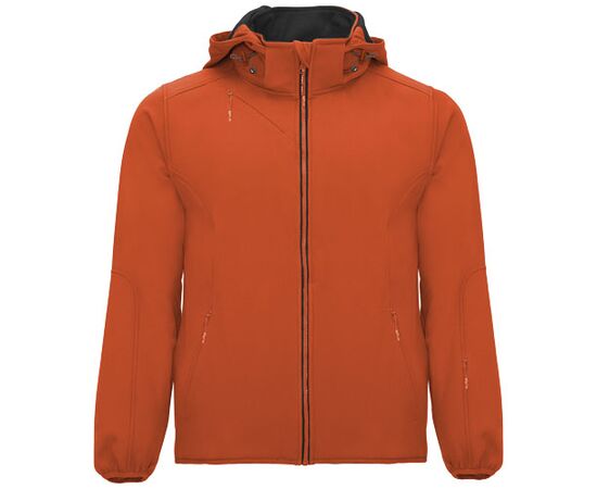 Siberia unisex softshell jack Vermillon orange - Roly R64283J4
