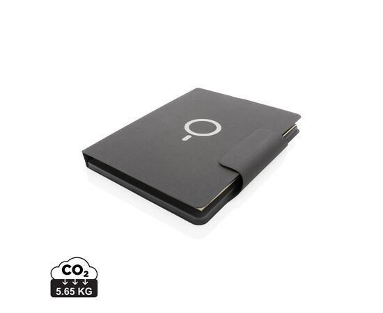 Artic Magnetic 10W wireless charging A4 portfolio Black - XD Xclusive P774.322