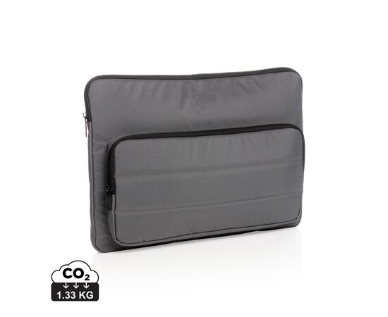 Impact AWARE™ RPET 15.6" laptop sleeve Anthracite - XD Xclusive P788.032