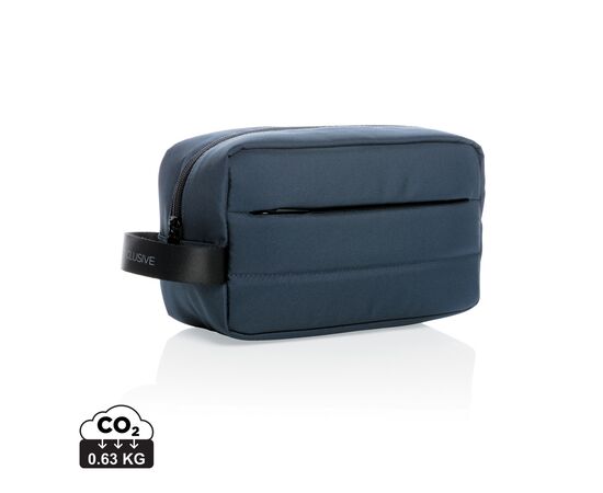 Impact AWARE™ RPET toiletry bag Dark blue - XD Xclusive P820.205