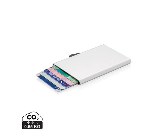 Porte-cartes en aluminium anti RFID C-Secure Argent - C-Secure P820.492