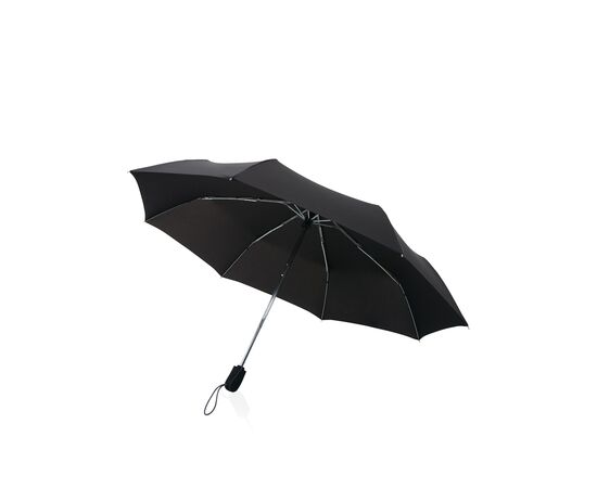Traveler 21” automatische paraplu Zwart - Swiss Peak P850.370