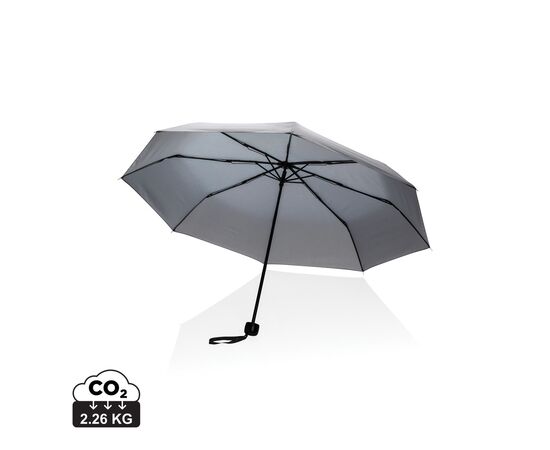 20.5" Impact AWARE™ RPET 190T mini paraplu Antraciet - XD Collection P850.582