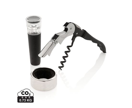 Set sommelier 3pcs Vino Argent - XD Collection P911.072