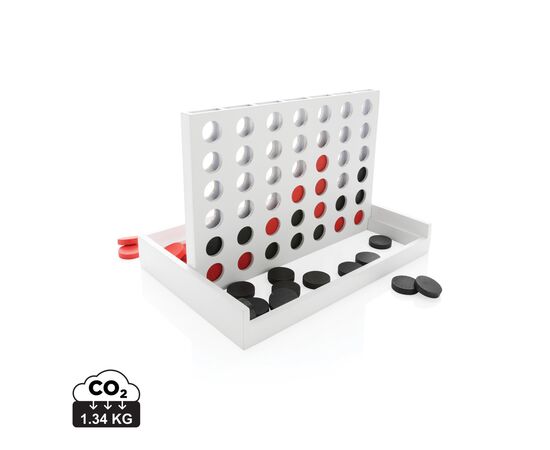 Connect four wooden game White - XD Collection P940.093