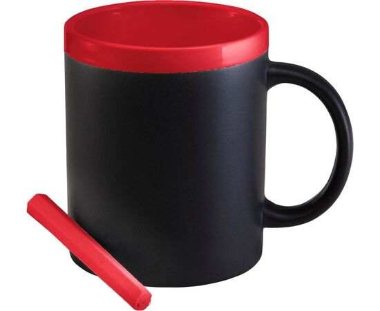 Becher aus Steinzeug Claude Rot -  2880.008