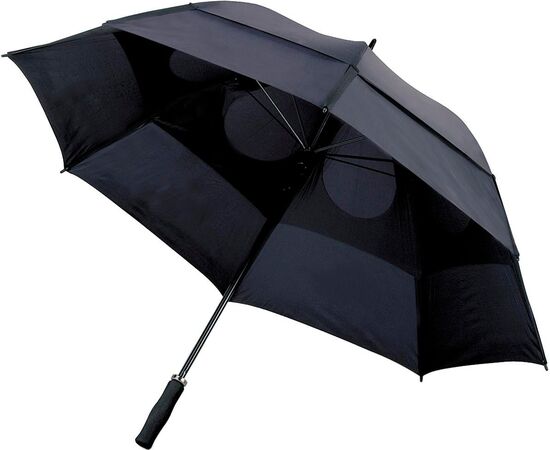 Portierschirm aus Polyester Debbie Schwarz -  4089.001