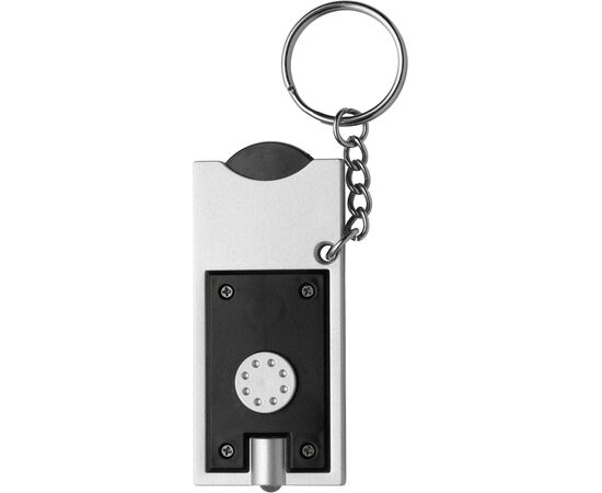 PS key holder with coin Madeleine Black -  1987.001
