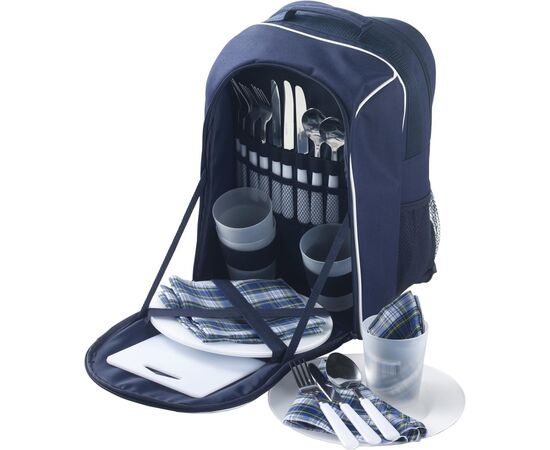 Picknick-Rucksack aus Polyester Neo Blau -  2645.005