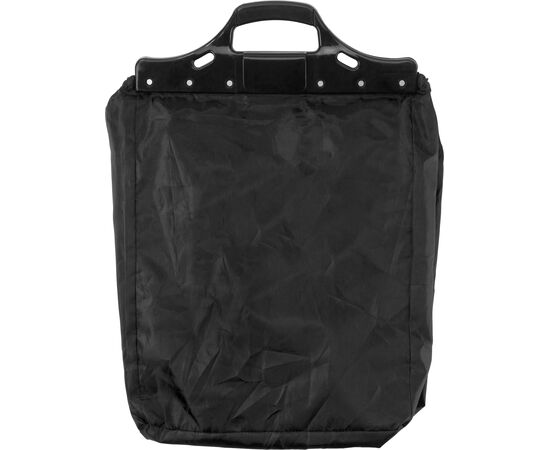 Polyester (210D) trolley shopping bag Ceryse Black -  3575.001