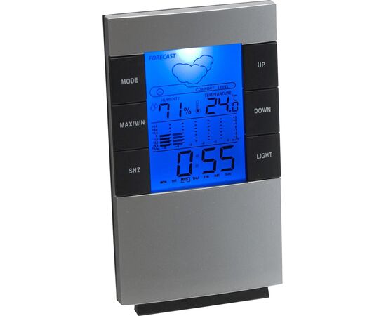 Plastic weather station Griffin Silver -  4789.032