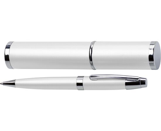 Kugelschreiber aus Metall Mark Weiß -  4580.002