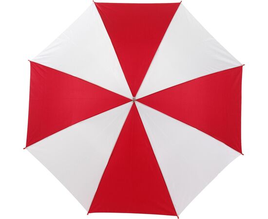 Polyester (190T) umbrella Russell Red, White -  4141.048