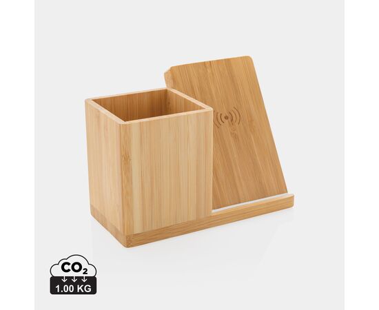 Calgary bamboe 10W draadloze snellader Bruin - XD Xclusive P308.479