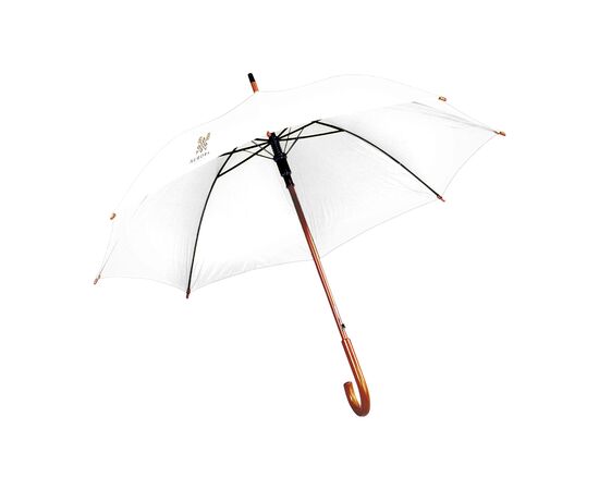 FirstClass RCS RPET Regenschirm 23 inch Weiß -  511510