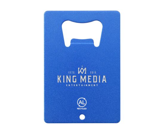 Carta Opener GRS Recycled Alu flesopener Blauw -  101730