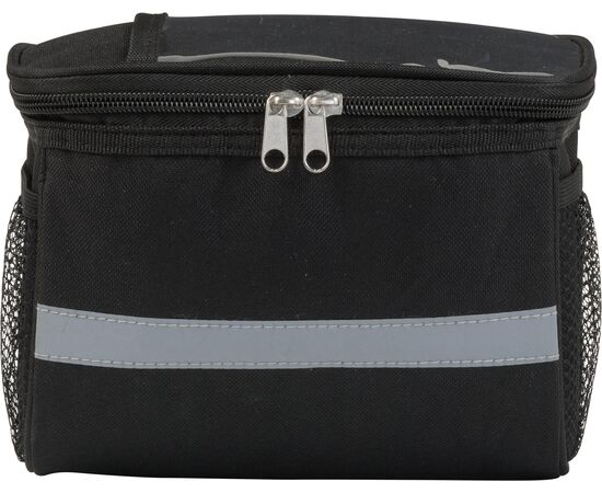 Polyester (600D) bicycle cooler bag Prisha Black -  0929.001