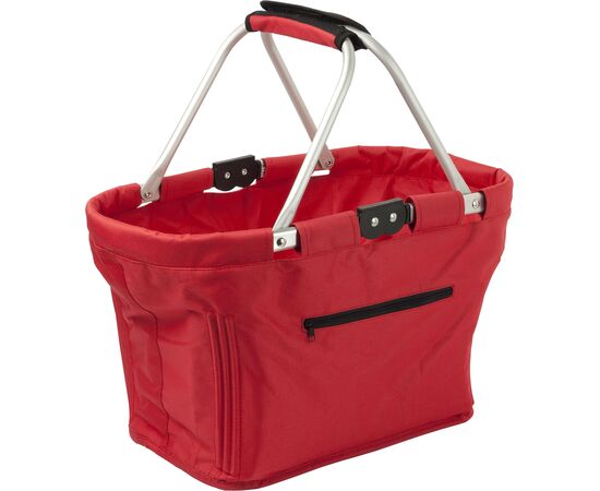 Einkaufskorb aus Polyester Nadine Rot -  6304.008