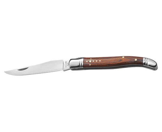 Stalen en houten zakmes Lisandro Bruin -  7220.011