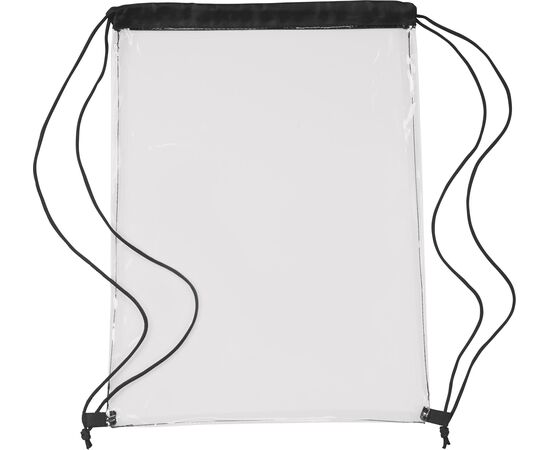 Transparante rugzak (PVC) Kiki Zwart -  0927.001