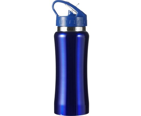 Gourde de 600 ml en acier inoxydable  Serena Bleu -  5233.005