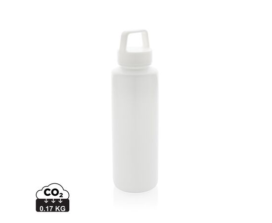 Bouteille 500ml en PP recyclé RCS et avec poignée Blanc - XD Collection P435.013