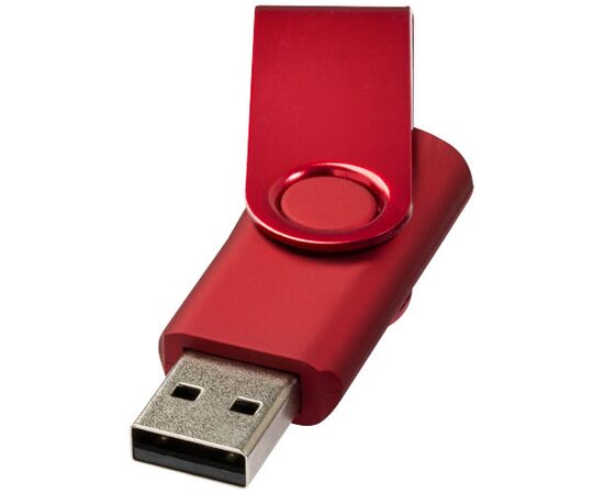 Clé USB rotative métallisée Rouge - Unbranded 1Z42003M