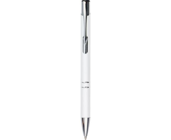 Aluminium balpen Yvette Wit -  8476.002