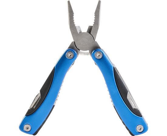 Metalen 10-in-1 gereedschapset Céline Kobaltblauw -  8531.023
