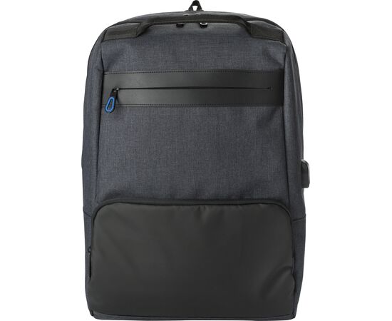 PVC Rucksack mit Anti-Diebstahl Schutz Romy Schwarz -  8996.001