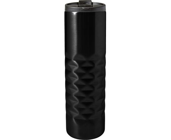 Bouteille isotherme de 450 ml en acier Kamir Noir -  7789.001