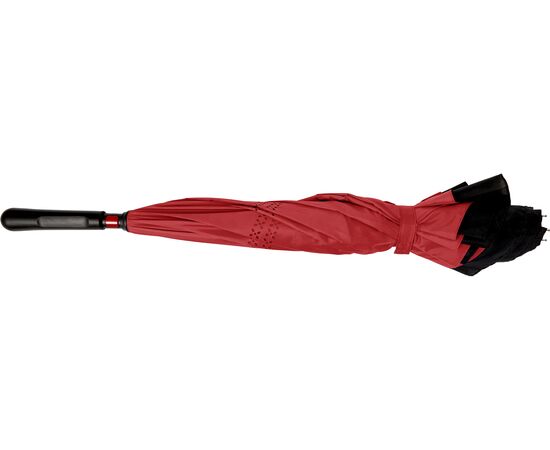 Regenschirm aus Pongee-Seide Constance Rot -  7963.008