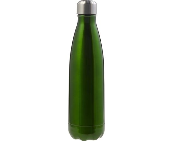 Gourde simple paroi de 650 ml en acier inoxydable Sumatra Vert -  8528.004