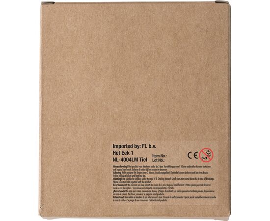 Kartonnen box met stoepkrijt Orville Bruin -  8629.011