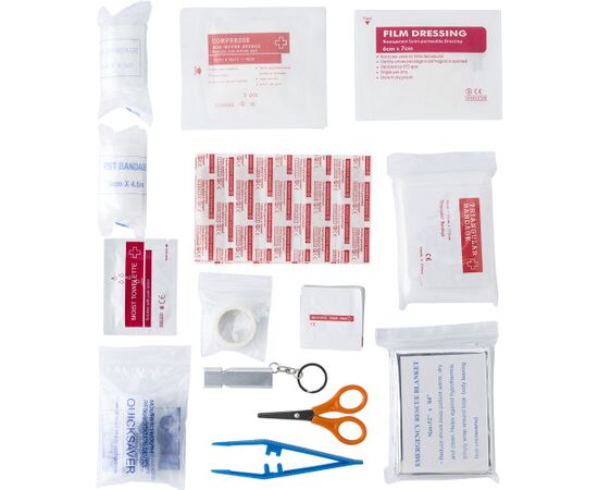 Kit de premier secours en ABS Ina Rouge -  8702.008
