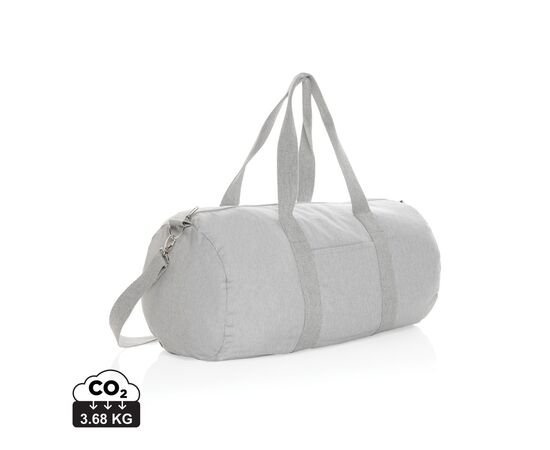 Sac de sport en toile recyclée et non teintée Impact AWARE™ Gris - XD Collection P707.192