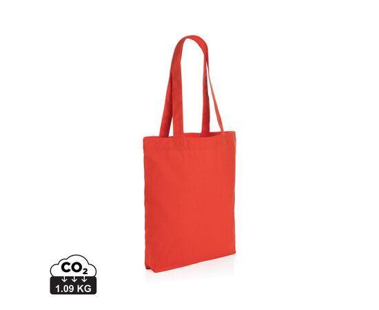 Impact Aware™ recycled canvas draagtas 285gsm Luscious red - XD Collection P762.944