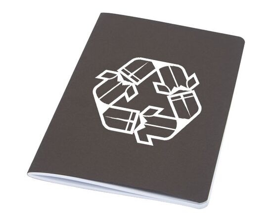Fabia crush papier cover notitieboek Koffie bruin - Unbranded 10774972