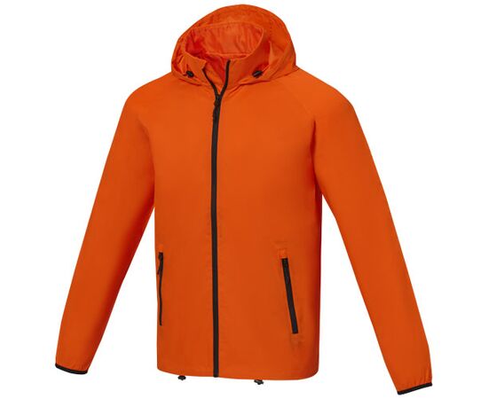 Dinlas men's lightweight jacket Orange - Elevate Essentials 38329314