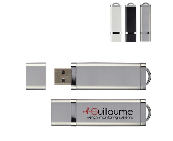 USB slim 2.0 8GB White - empty LT26203-N0001