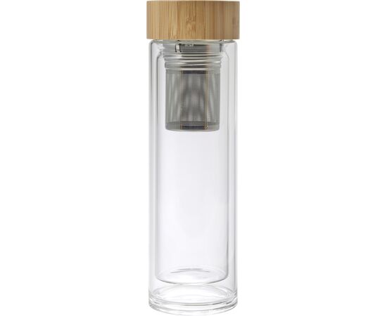 Bouteille isotherme de 420 ml en verre Vicente Brun -  9135.011