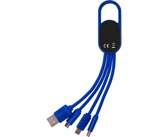 4-in-1-Ladekabelset Idris Blau -  432312.005