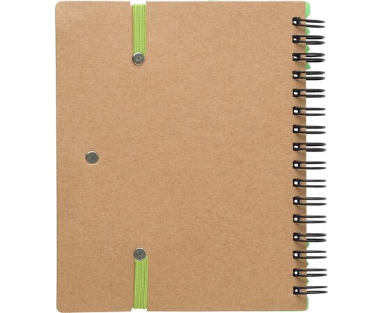 Notizbuch aus Karton Angela Hellgrün -  9182.029