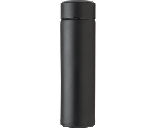 Roestvrijstalen thermosfles (450 ml) met LED Fatima Zwart -  427380.001