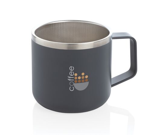 Tasse randonnée en acier inoxydable Gris - XD Collection P432.442