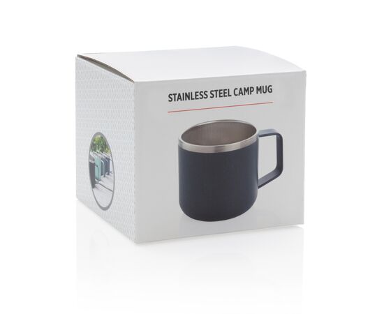 Tasse randonnée en acier inoxydable Gris - XD Collection P432.442