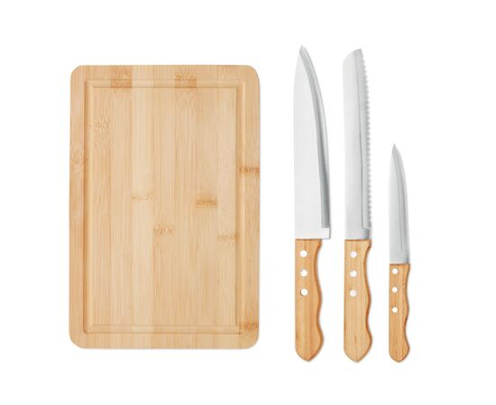 Bamboo cutting board set Wood -  MO6298-40