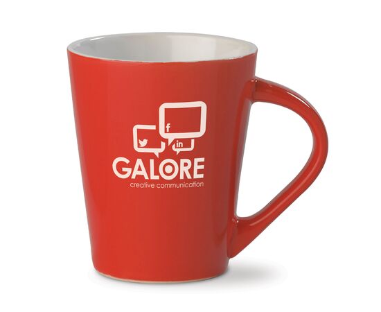 Mug Nice Rouge Brillant 270ml Rouge -  LT51431-N0021
