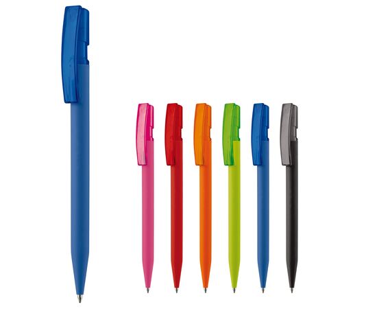 Balpen Nash soft touch Blauw -  LT80818-N0011