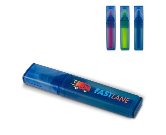 Highlighter R-PET Blue, Yellow -  LT81286-N1141
